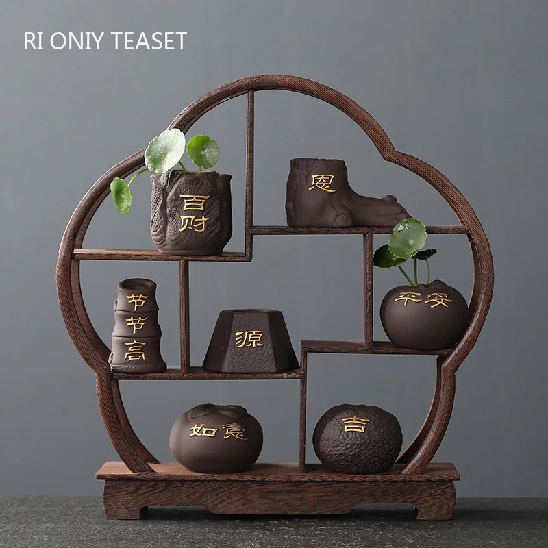 Bonsai Garden Mini - Sáng Tạo Tím Đất Sét Trà