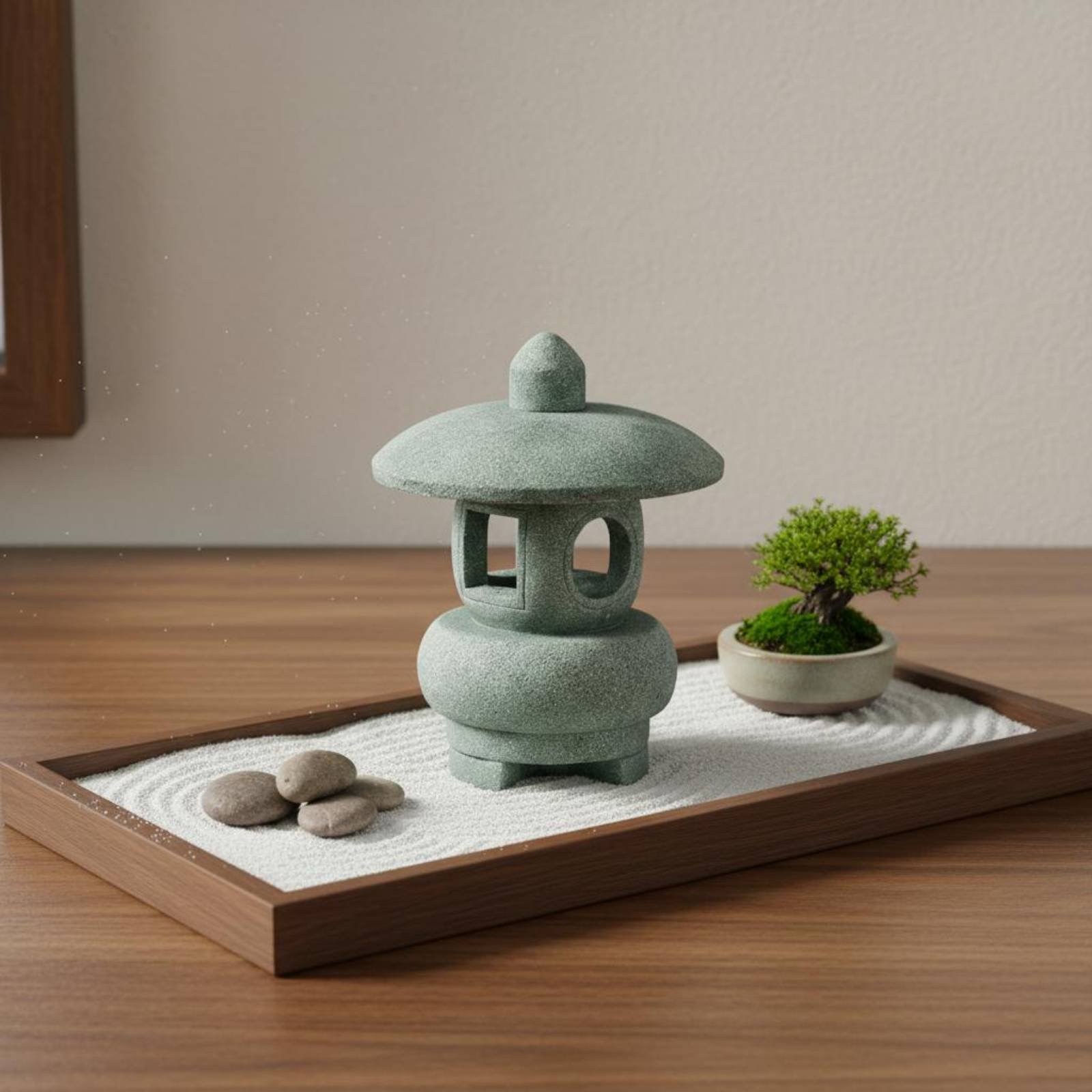 Miniature Stone Lantern Antiqu - đánh giá và giá Bonsai Garden Miniature