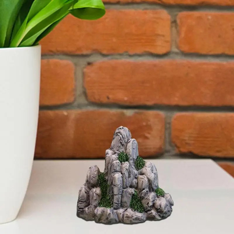 1pc Mountain Miniature Fake St - đánh giá và giá Bonsai Rock Garden