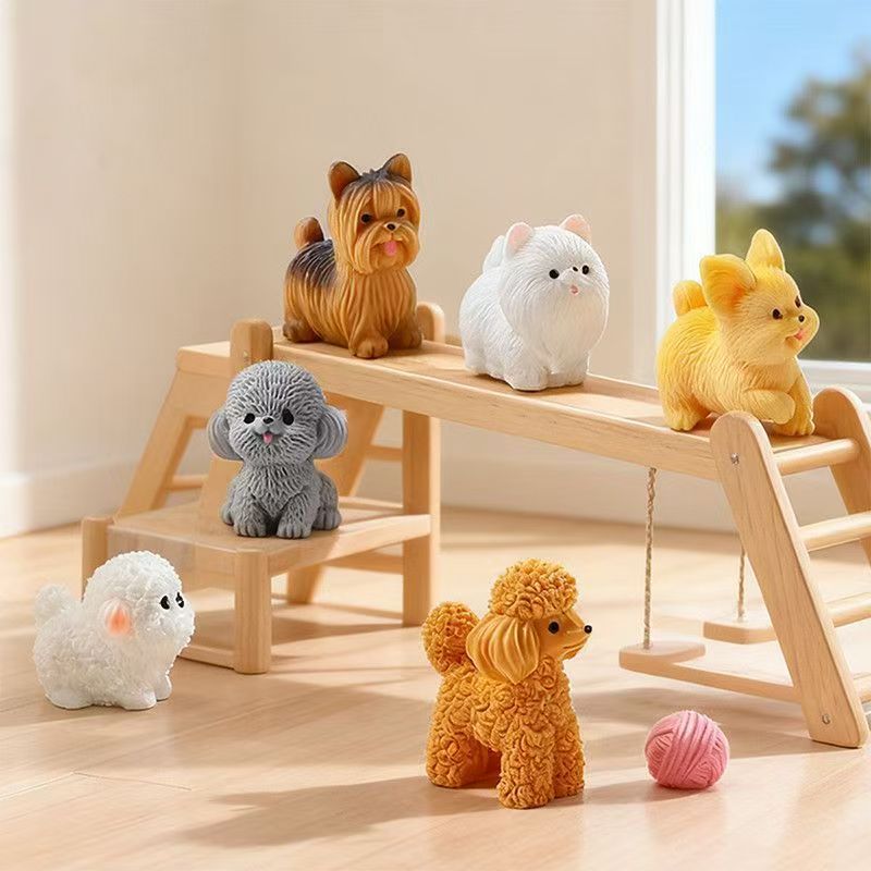 Cute Teddy Poodle Puppy Small  - đánh giá và giá Bonsai Garden Miniature
