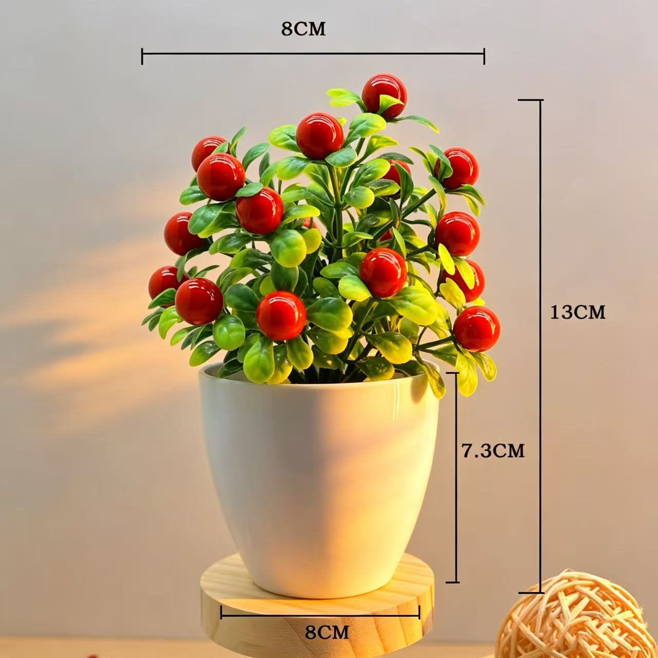 Artificial Fruits Tree Bonsai  - đánh giá và giá Bonsai Garden For Home