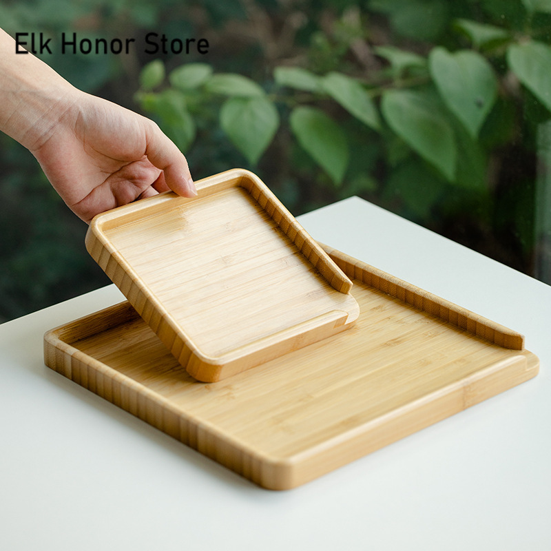 Chinese Bamboo Food Tray Puer  - đánh giá và giá Bonsai Garden For Home