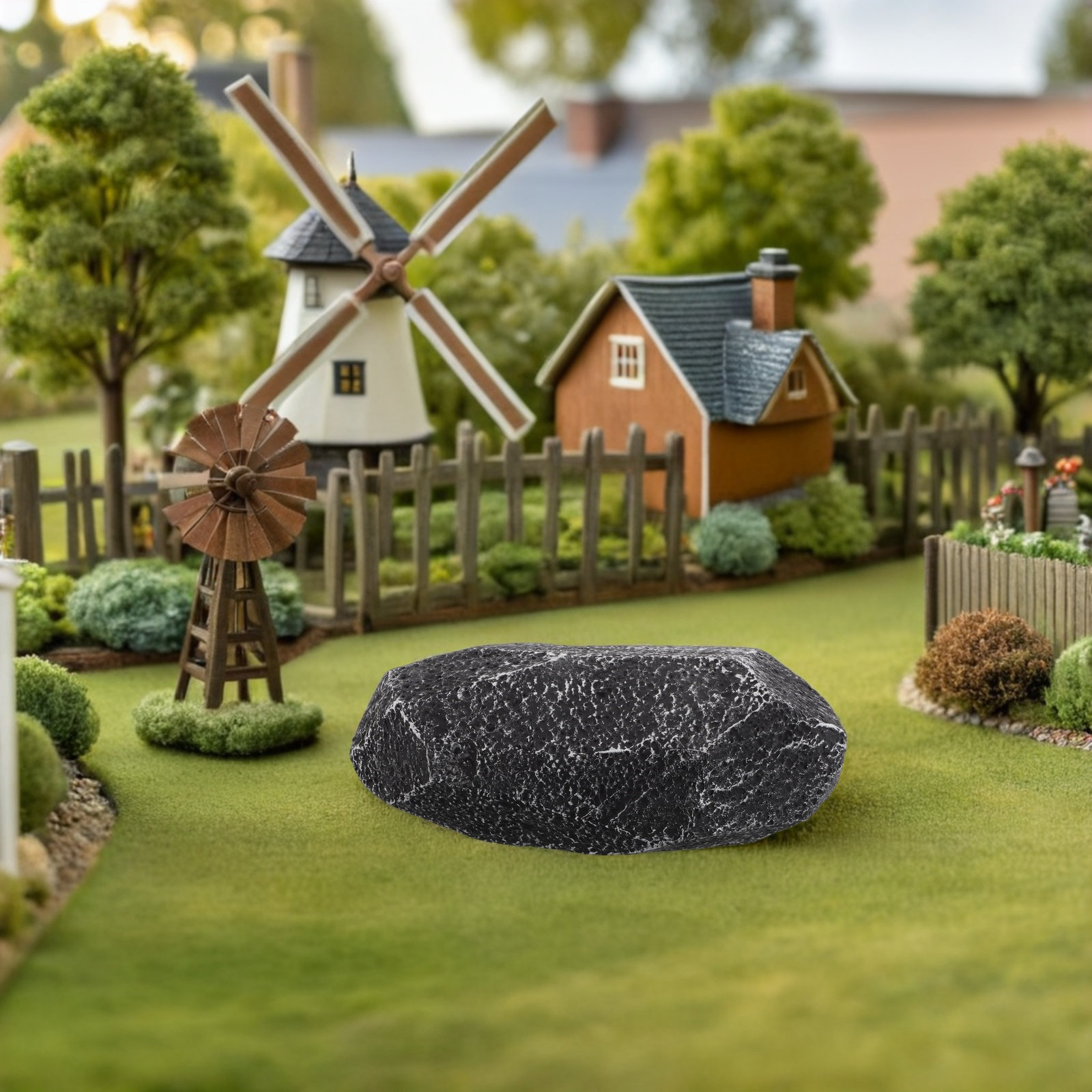Foam Rock Lightweight Foam Fau - đánh giá và giá Bonsai Rock Garden