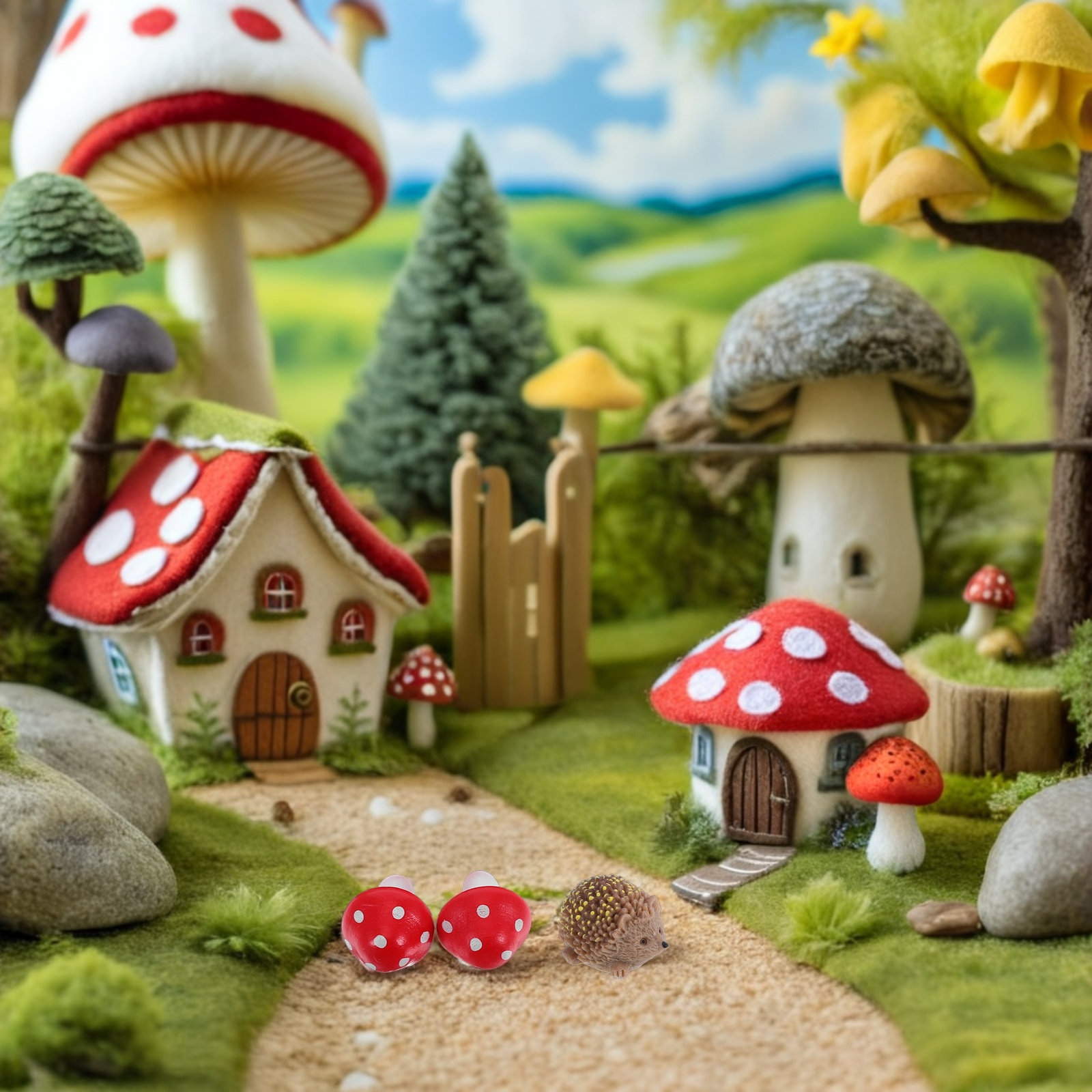 12Pcs Miniature Garden Ornamen - đánh giá và giá Bonsai Garden Miniature