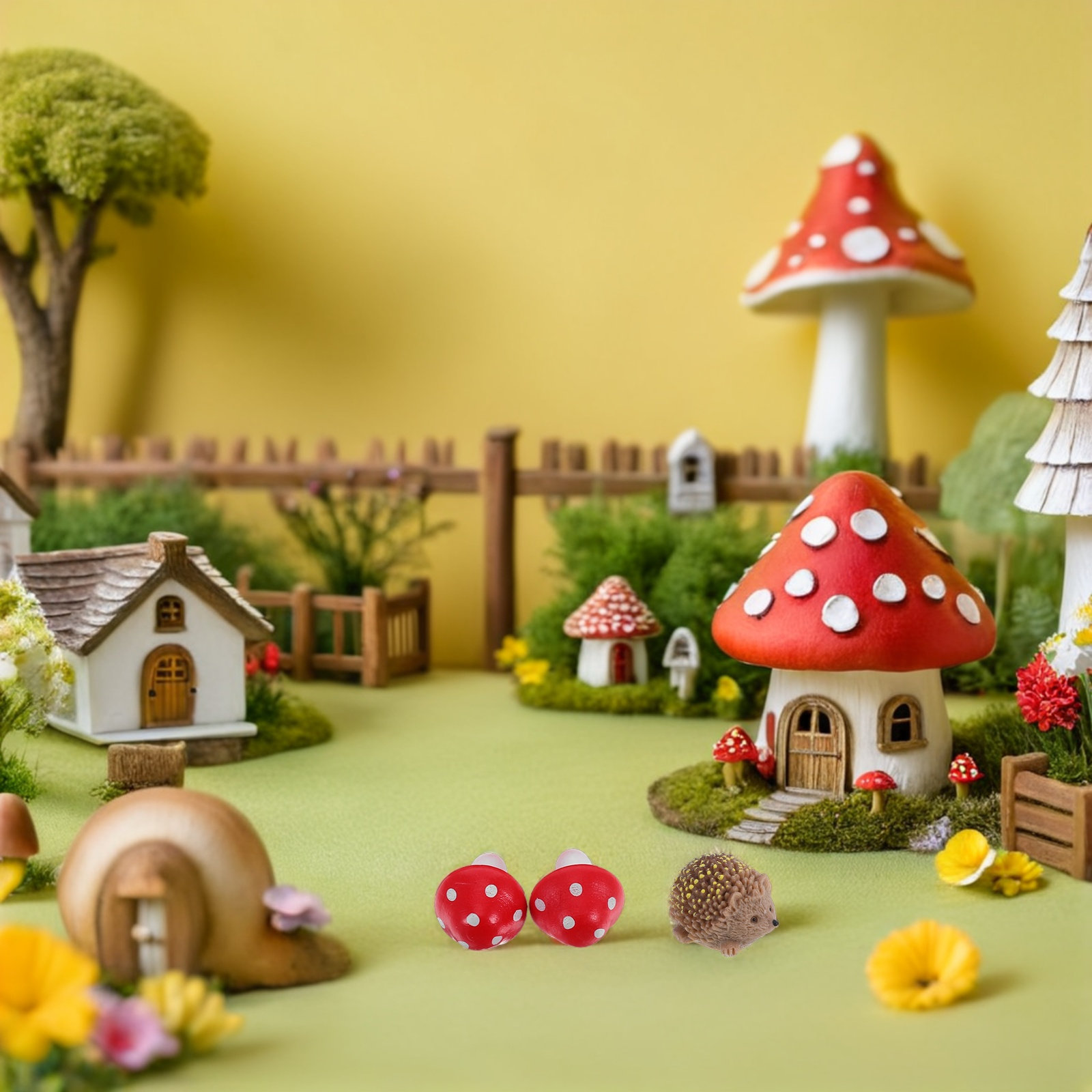 12Pcs Miniature Garden Ornamen - đánh giá và giá Bonsai Garden Miniature