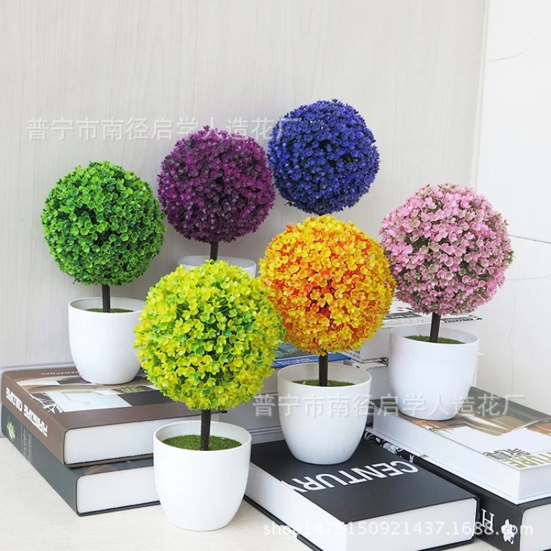 Artificial Small Tree Potted P - đánh giá và giá Bonsai Garden For Home