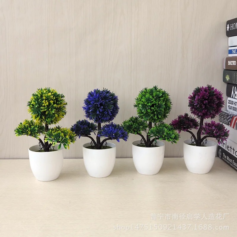 Artificial Small Tree Potted P - đánh giá và giá Bonsai Garden For Home