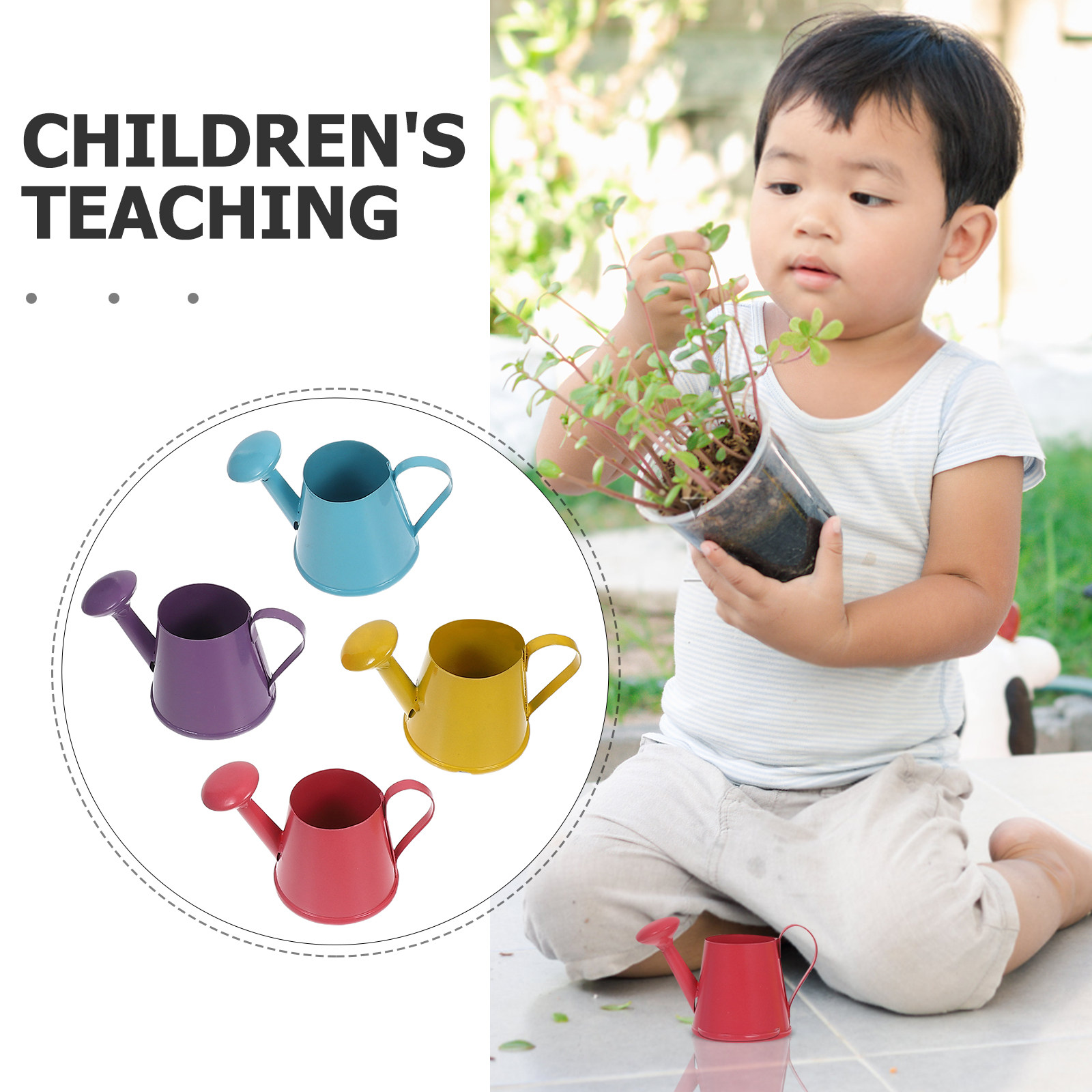 4Pcs Mini Metal Watering Can S - đánh giá và giá Bonsai Garden Mini
