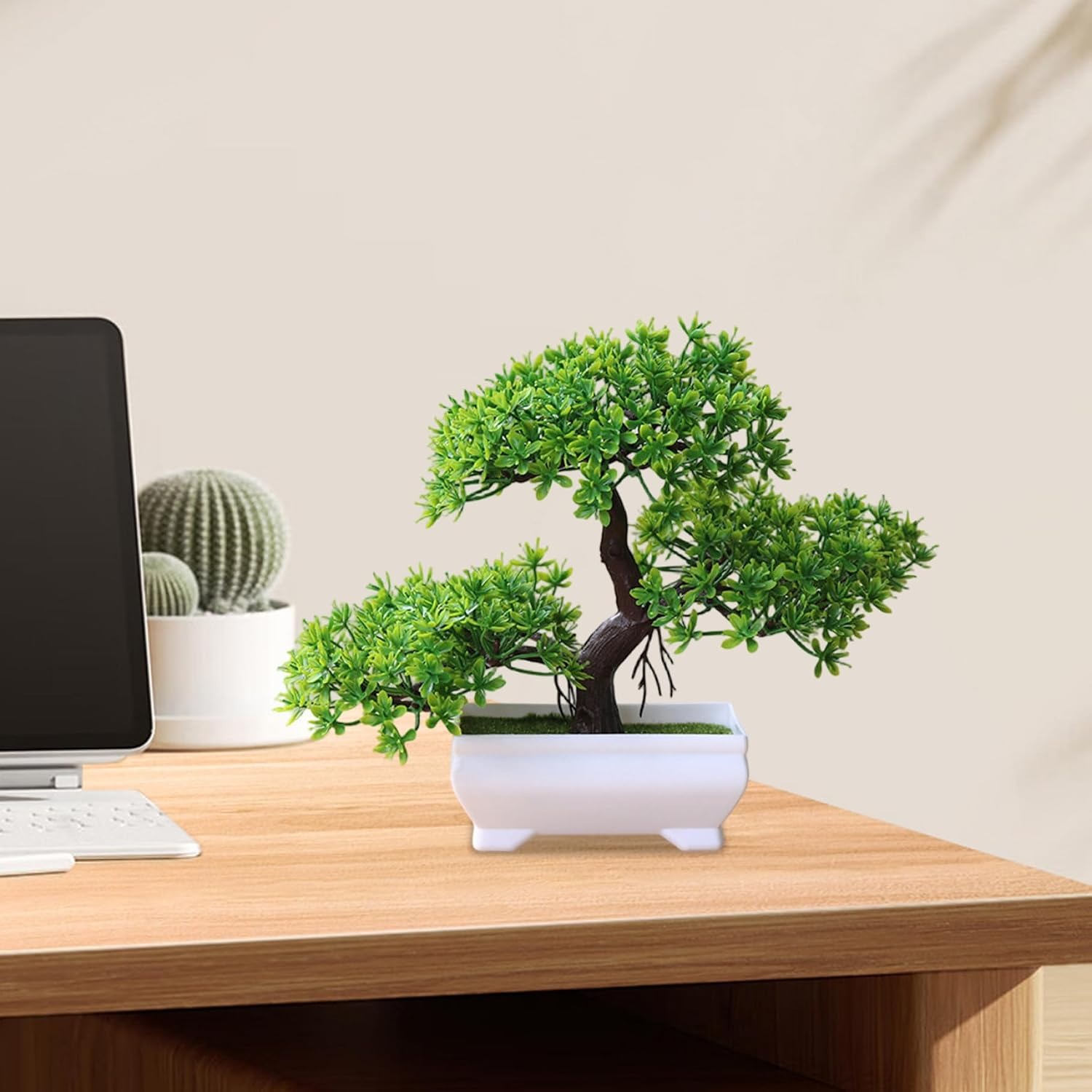 1/2Pcs Artificial Bonsai Tree  - đánh giá và giá Bonsai Garden For Home